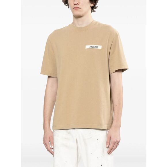 Jacquemus Neutrals T-Shirts & Vests - T-Shirts Men